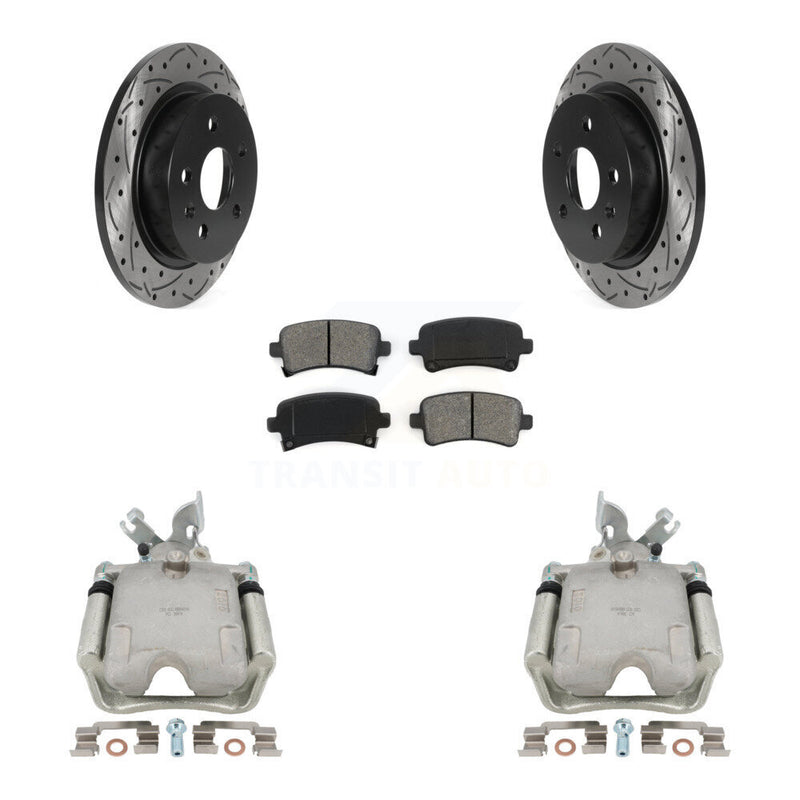 Transit Auto KCD-100520S Disc Brake Kit for 2011-2017 Buick LaCrosse, Buick Regal - Rear product image