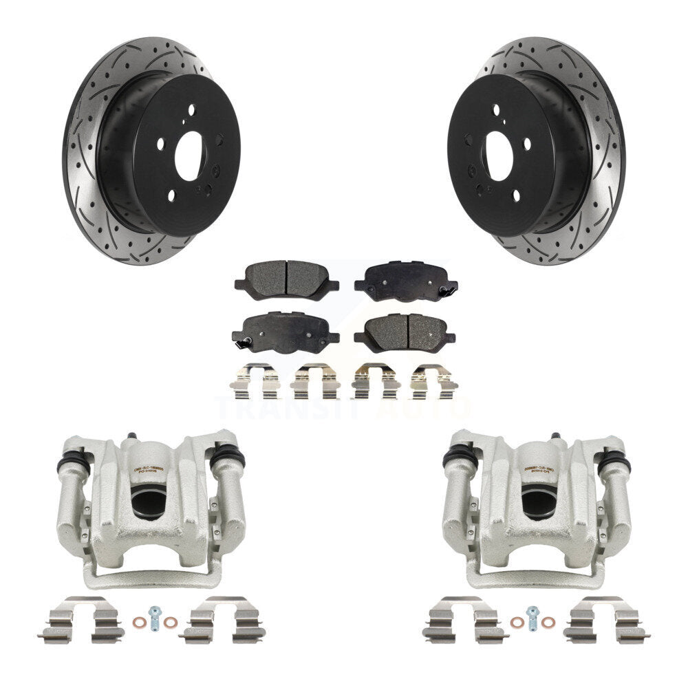 Transit Auto KCD-100520T Disc Brake Kit for 2009-2016 Toyota Venza - Rear product image