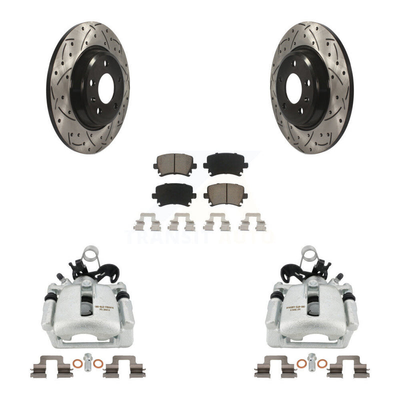 Transit Auto KCD-100521C Disc Brake Kit for 2009 Audi A4 Quattro - Rear product image