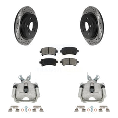 Transit Auto KCD-100521S Disc Brake Kit for 2011-2017 Chevrolet Malibu, Buick LaCrosse, Buick Regal - Rear product image
