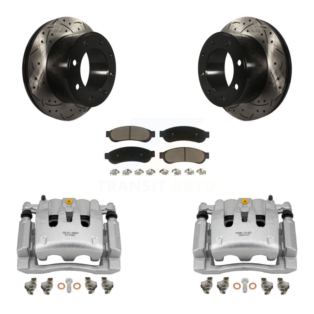 Transit Auto KCD-100522C Disc Brake Kit for 2008-2012 Ford F-350 Super Duty, Ford F-250 Super Duty - Rear product image