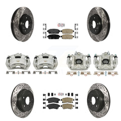 Transit Auto KCD-100522N Disc Brake Kit for 2011-2016 Chevrolet Cruze Limited, Chevrolet Cruze - Front and Rear product image