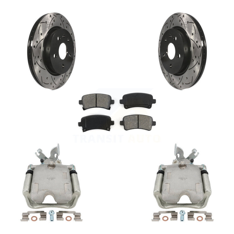 Transit Auto KCD-100522S Disc Brake Kit for 2011-2020 Cadillac XTS, Chevrolet Impala, Chevrolet Malibu & more - Rear product image