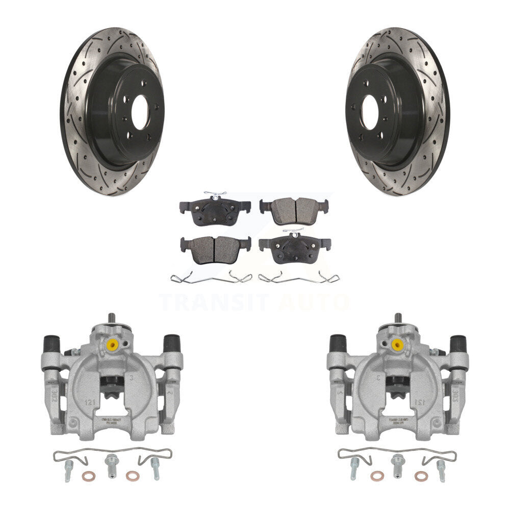 Transit Auto KCD-100523P Disc Brake Kit for 2017 Lincoln Continental - Rear product image