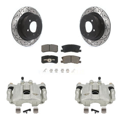 Transit Auto KCD-100524C Disc Brake Kit for 2007-2017 Jeep Compass, Mitsubishi Lancer, Mitsubishi Outlander & more - Rear product image