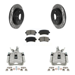 Transit Auto KCD-100524S Disc Brake Kit for 2014-2016 Chevrolet Malibu Limited, Chevrolet Malibu - Rear product image