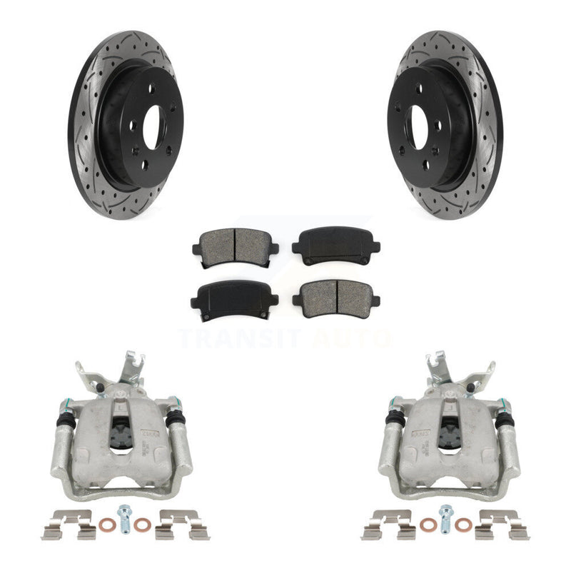 Transit Auto KCD-100524S Disc Brake Kit for 2014-2016 Chevrolet Malibu Limited, Chevrolet Malibu - Rear product image