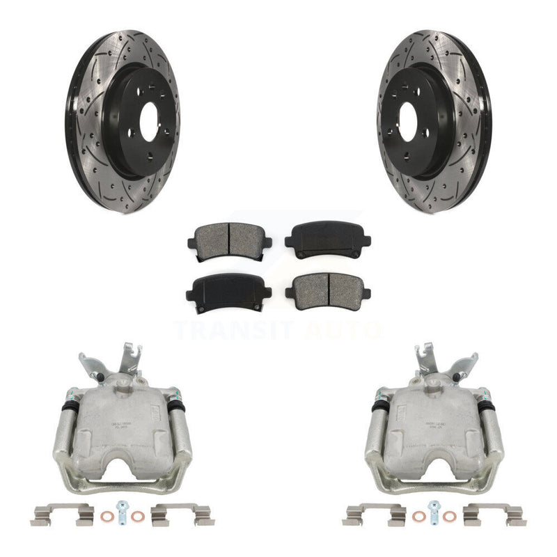 Transit Auto KCD-100525S Disc Brake Kit for 2014-2015 Chevrolet Malibu - Rear product image