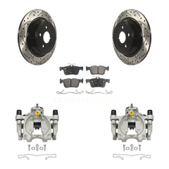 Transit Auto KCD-100525T Disc Brake Kit for 2015-2022 Ford Edge, Lincoln MKZ, Lincoln Nautilus & more - Rear product image