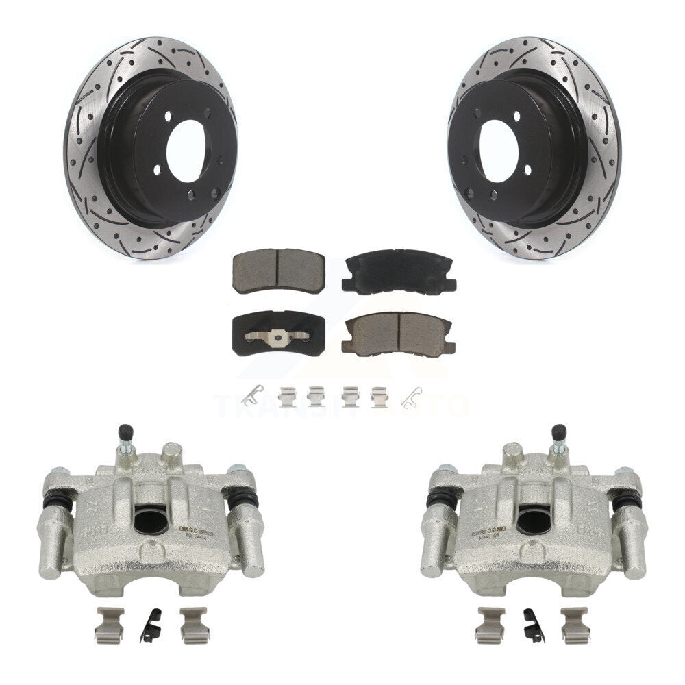 Transit Auto KCD-100526C Disc Brake Kit for 2008-2017 Mitsubishi Lancer, Dodge Caliber - Rear product image