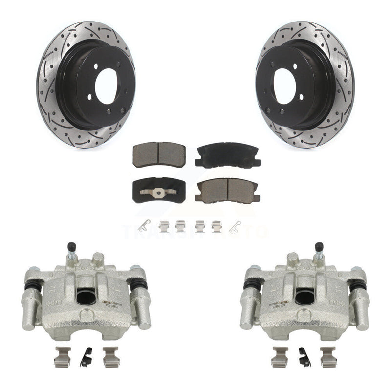 Transit Auto KCD-100526C Disc Brake Kit for 2008-2017 Mitsubishi Lancer, Dodge Caliber - Rear product image