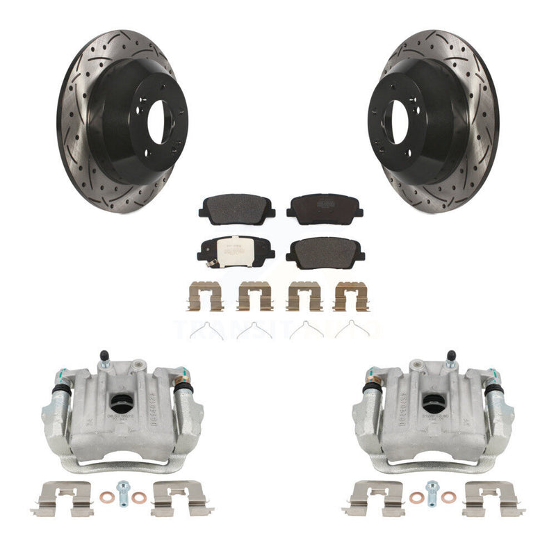 Transit Auto KCD-100526P Disc Brake Kit for 2014-2015 Kia Sorento - Rear product image