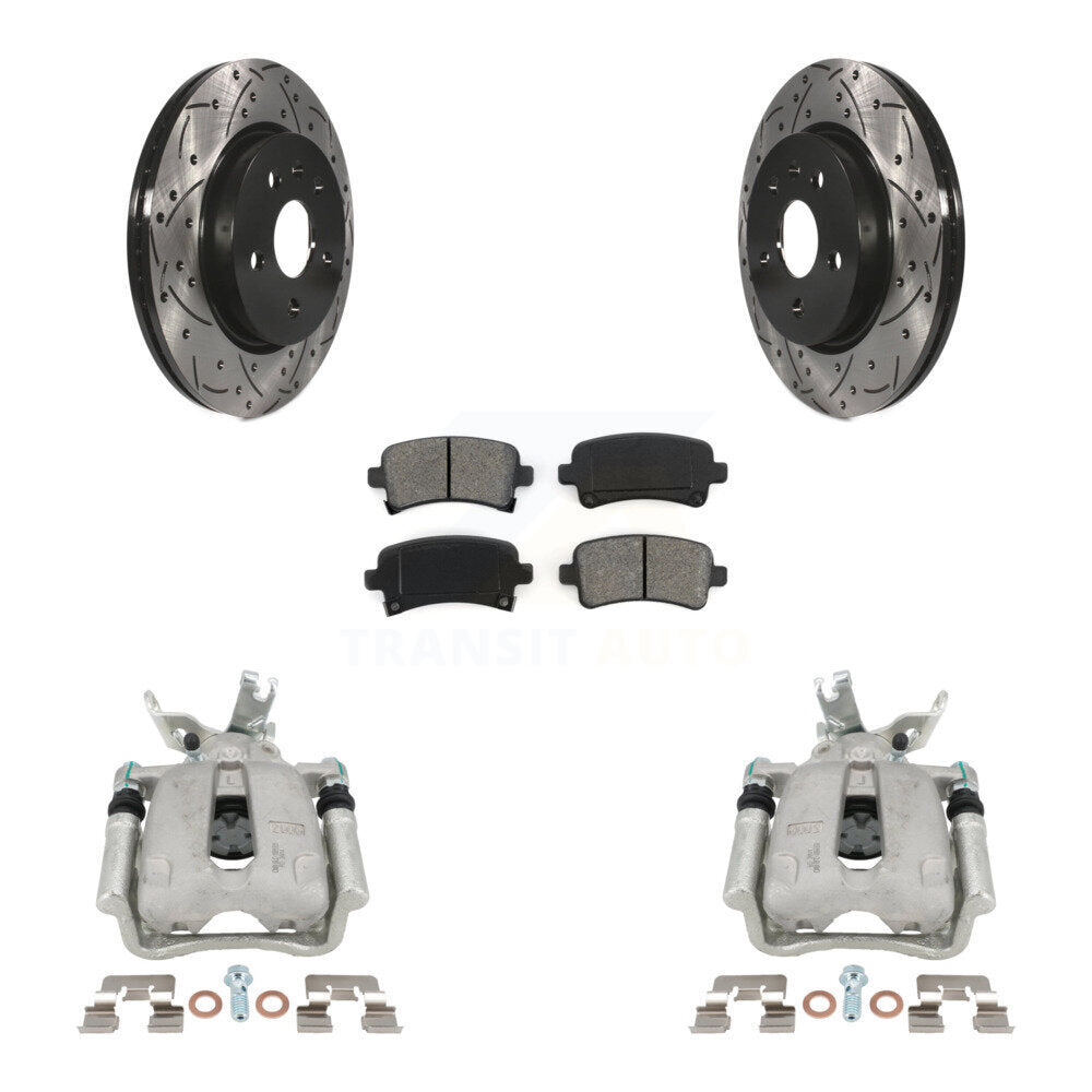 Transit Auto KCD-100526S Disc Brake Kit for 2016 Chevrolet Malibu Limited - Rear product image