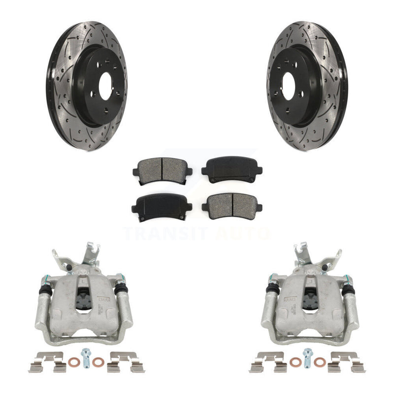 Transit Auto KCD-100526S Disc Brake Kit for 2016 Chevrolet Malibu Limited - Rear product image