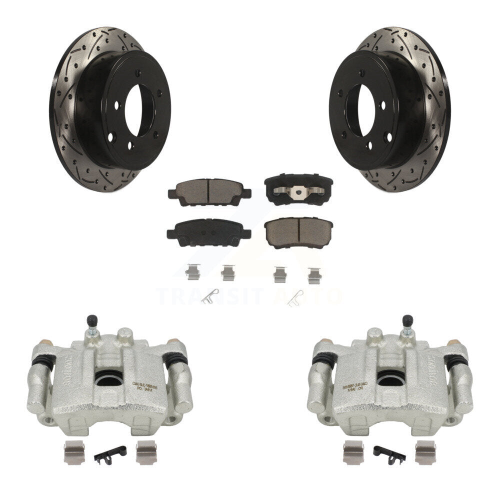 Transit Auto KCD-100527C Disc Brake Kit for 2008-2017 Mitsubishi Lancer, Dodge Caliber - Rear product image
