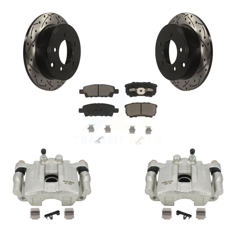 Transit Auto KCD-100527C Disc Brake Kit for 2008-2017 Mitsubishi Lancer, Dodge Caliber - Rear product image
