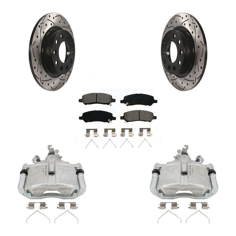 Transit Auto KCD-100527S Disc Brake Kit for 2013-2016 Dodge Dart - Rear product image