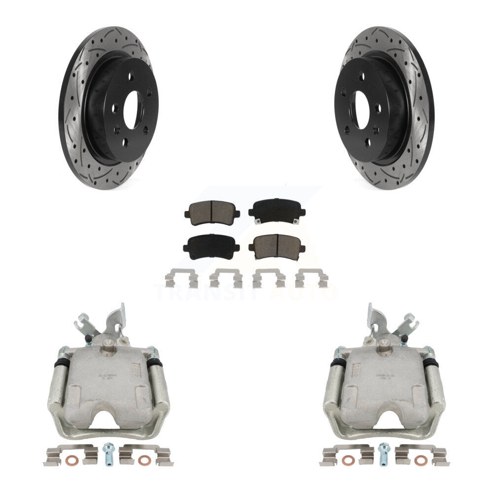 Transit Auto KCD-100528C Disc Brake Kit for 2011-2017 Buick LaCrosse, Buick Regal - Rear product image