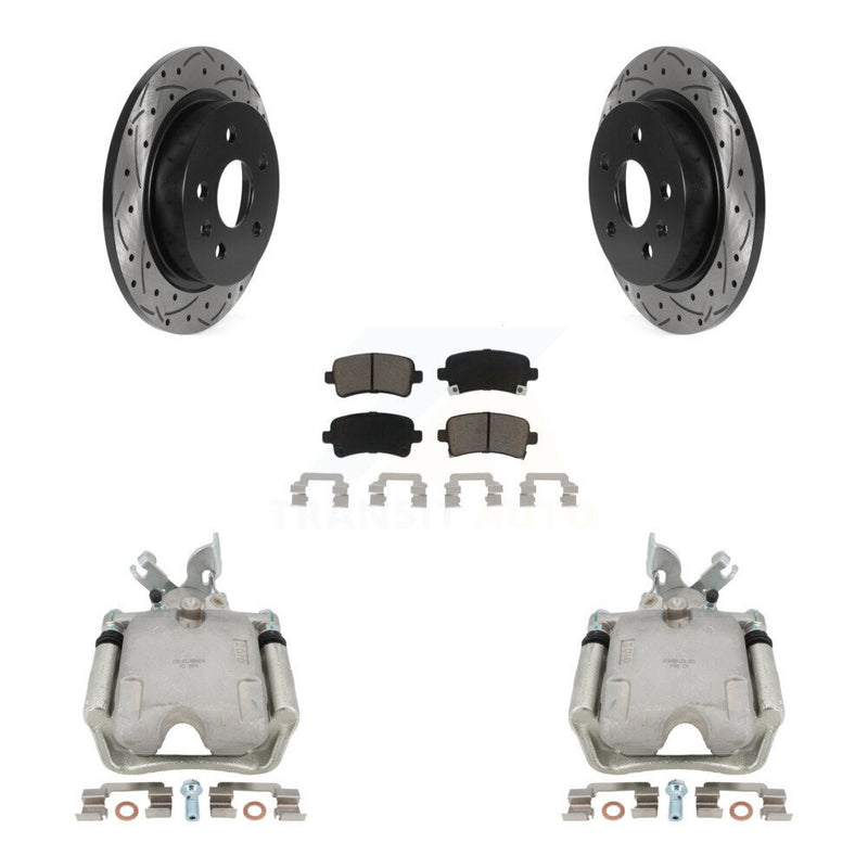 Transit Auto KCD-100528C Disc Brake Kit for 2011-2017 Buick LaCrosse, Buick Regal - Rear product image