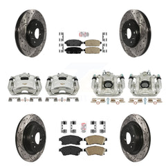 Transit Auto KCD-100528N Disc Brake Kit for 2013 Chevrolet Cruze - Front and Rear product image