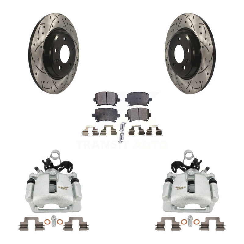 Transit Auto KCD-100528P Disc Brake Kit for 2009 Audi A4 Quattro - Rear product image