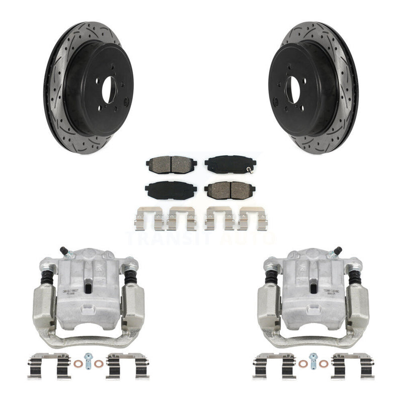 Transit Auto KCD-100528S Disc Brake Kit for 2010-2014 Subaru Legacy, Subaru Outback - Rear product image