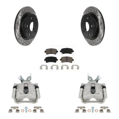 Transit Auto KCD-100529C Disc Brake Kit for 2011-2017 Chevrolet Malibu, Buick LaCrosse, Buick Regal - Rear product image
