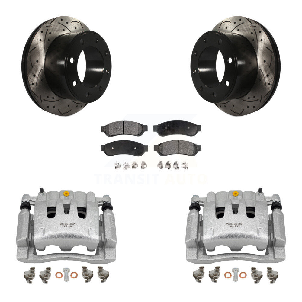Transit Auto KCD-100529P Disc Brake Kit for 2008-2012 Ford F-350 Super Duty, Ford F-250 Super Duty - Rear product image