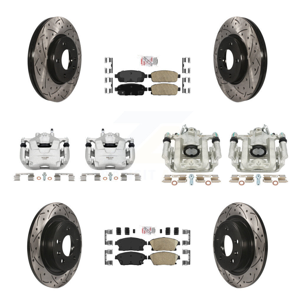 Transit Auto KCD-100530N Disc Brake Kit for 2011-2015 Chevrolet Cruze, Chevrolet Orlando, Chevrolet Volt - Front and Rear product image