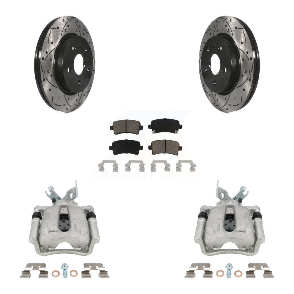Transit Auto KCD-100531C Disc Brake Kit for 2011-2017 Buick LaCrosse, Buick Regal - Rear product image