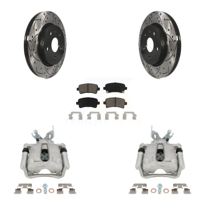 Transit Auto KCD-100531C Disc Brake Kit for 2011-2017 Buick LaCrosse, Buick Regal - Rear product image