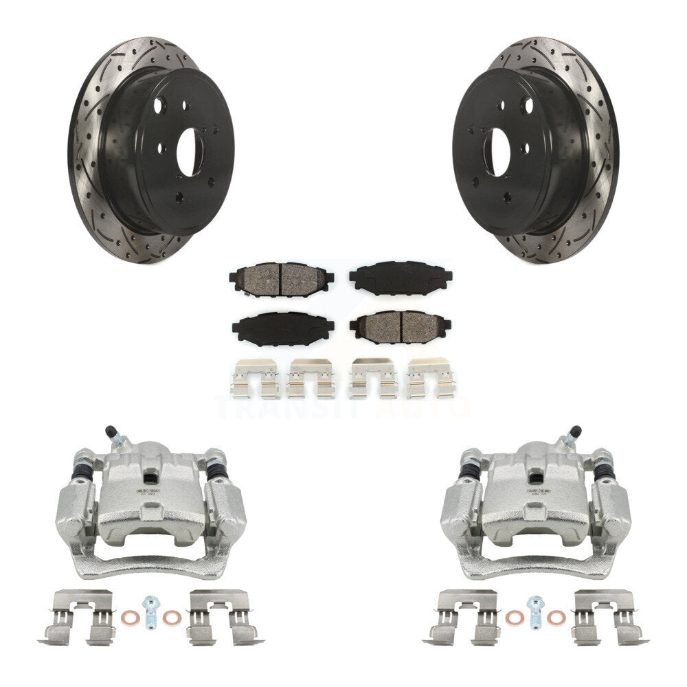 Transit Auto KCD-100531S Disc Brake Kit for 2015-2019 Subaru WRX - Rear product image