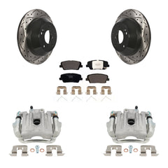 Transit Auto KCD-100531T Disc Brake Kit for 2016-2020 Hyundai Santa Fe Sport, Kia Sorento - Rear product image
