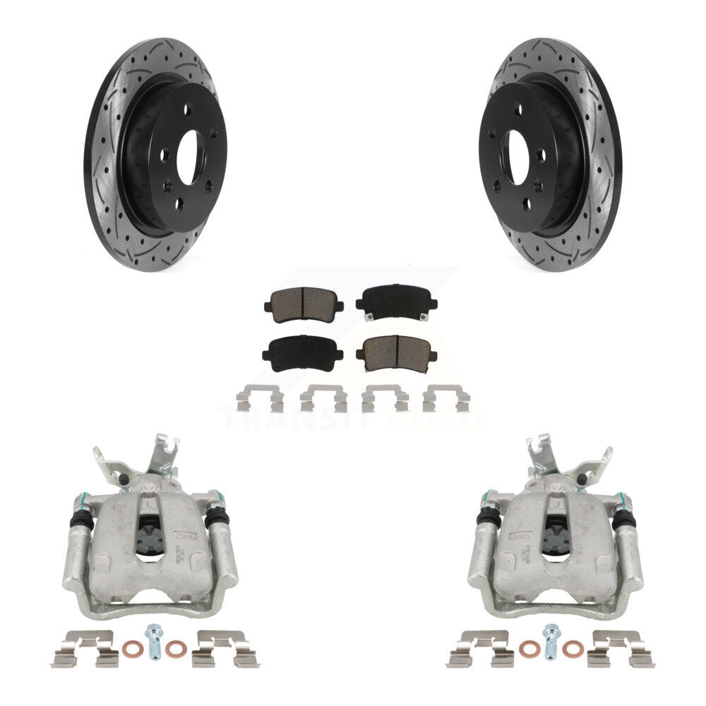 Transit Auto KCD-100532C Disc Brake Kit for 2014-2016 Chevrolet Malibu Limited, Chevrolet Malibu - Rear product image