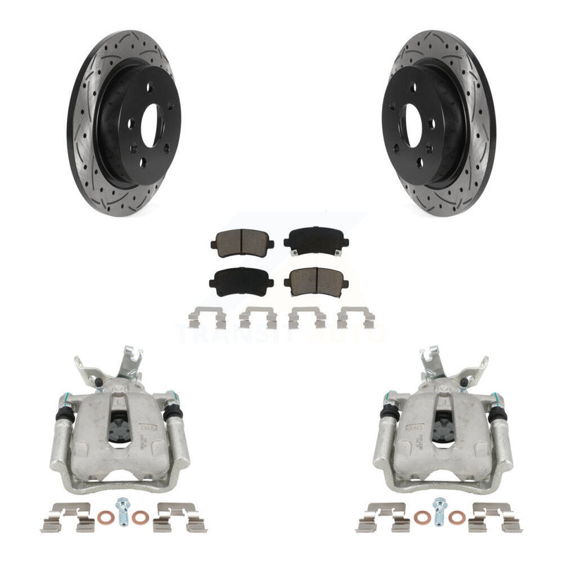 Transit Auto KCD-100532C Disc Brake Kit for 2014-2016 Chevrolet Malibu Limited, Chevrolet Malibu - Rear product image