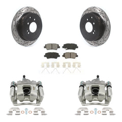 Transit Auto KCD-100532S Disc Brake Kit for 2016-2021 Hyundai Tucson, Kia Sportage - Rear product image