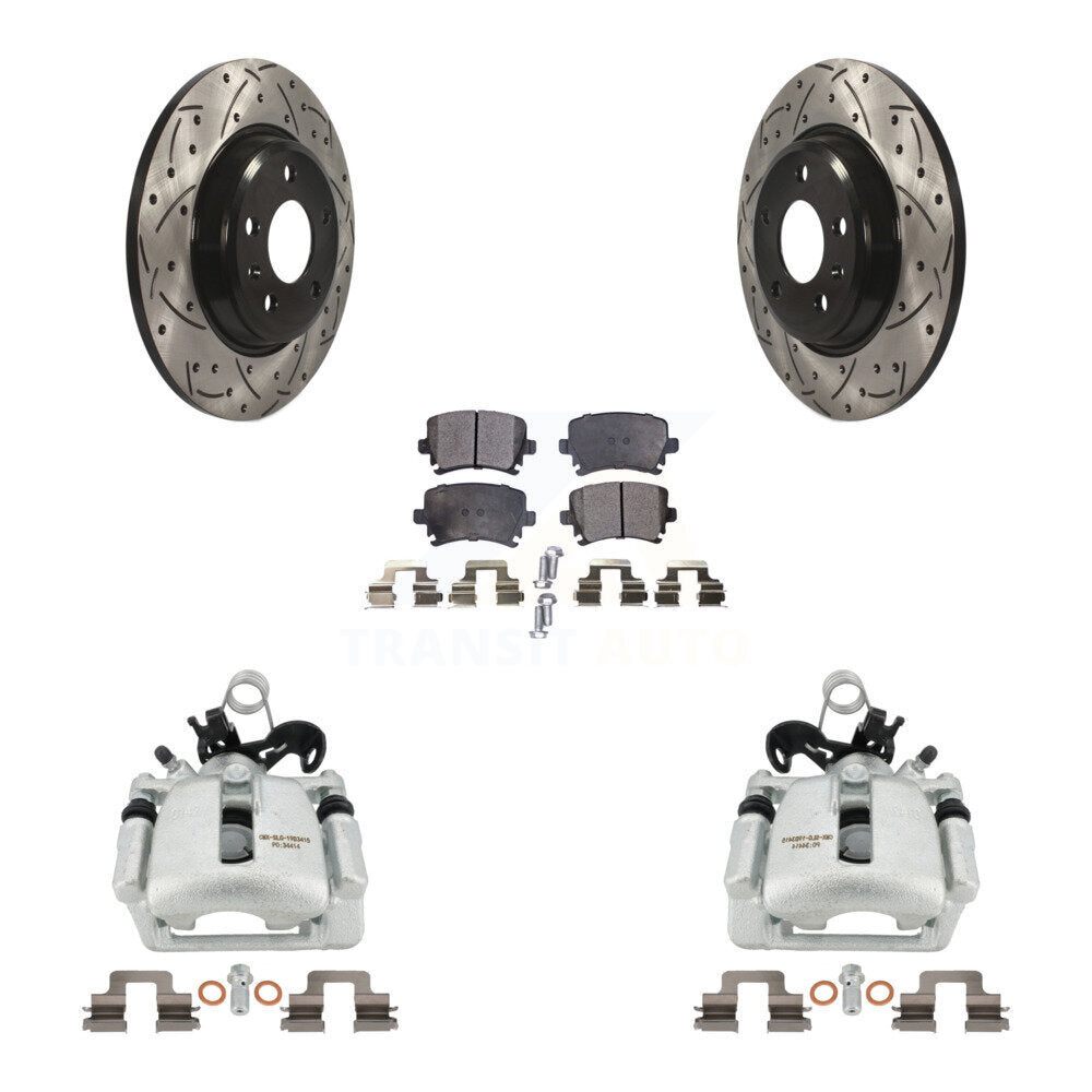 Transit Auto KCD-100532T Disc Brake Kit for 2009 Audi A4 Quattro - Rear product image