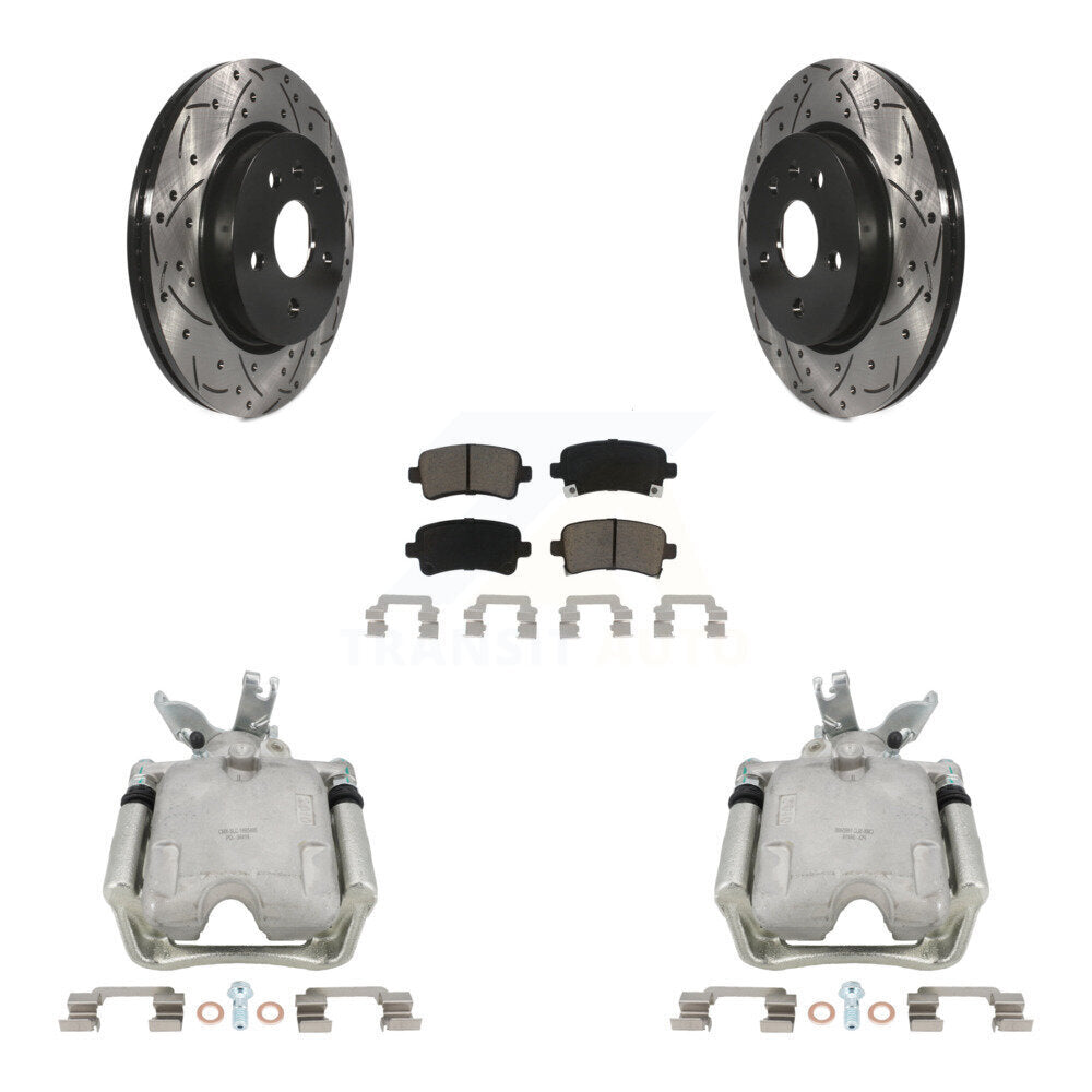 Transit Auto KCD-100533C Disc Brake Kit for 2014-2015 Chevrolet Malibu - Rear product image