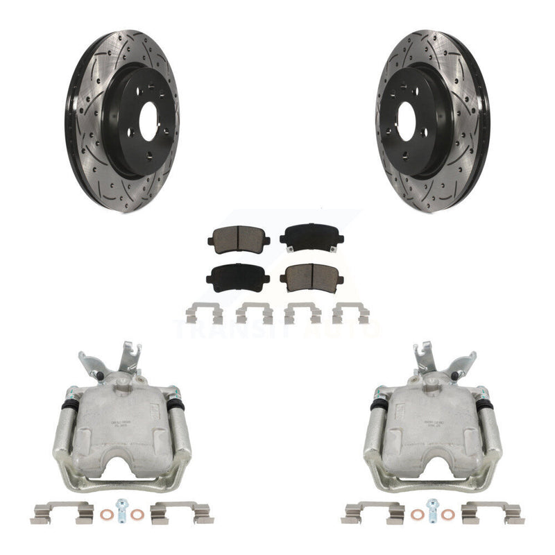 Transit Auto KCD-100533C Disc Brake Kit for 2014-2015 Chevrolet Malibu - Rear product image