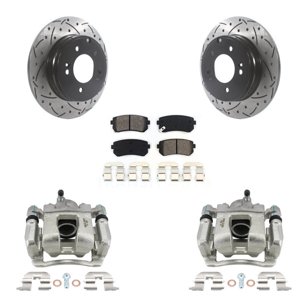 Transit Auto KCD-100533S Disc Brake Kit for 2016 Hyundai Tucson - Rear product image