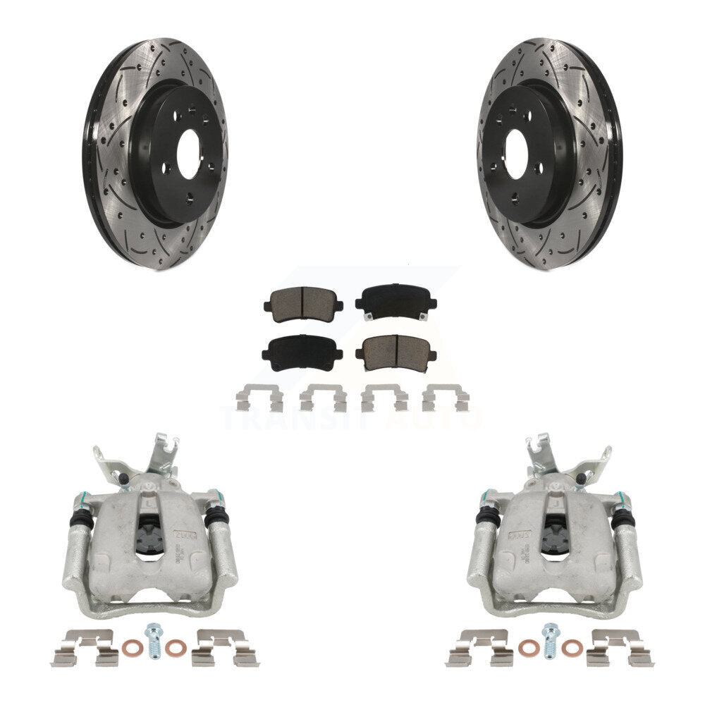 Transit Auto KCD-100534C Disc Brake Kit for 2016 Chevrolet Malibu Limited - Rear product image
