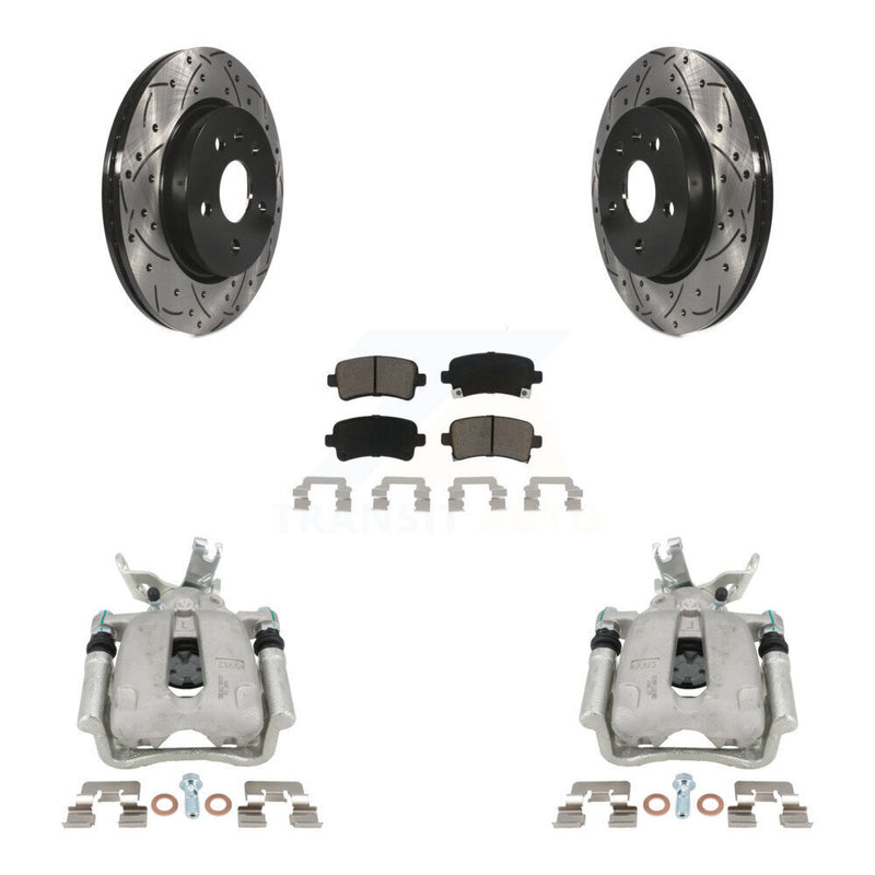 Transit Auto KCD-100534C Disc Brake Kit for 2016 Chevrolet Malibu Limited - Rear product image