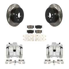 Transit Auto KCD-100534S Disc Brake Kit for 2012-2018 Lexus ES300h, Lexus ES350, Toyota Avalon & more - Rear product image