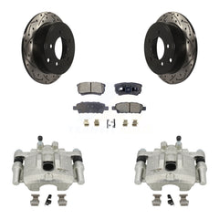 Transit Auto KCD-100534T Disc Brake Kit for 2007-2017 Jeep Compass, Mitsubishi Lancer, Chrysler 200 & more - Rear product image