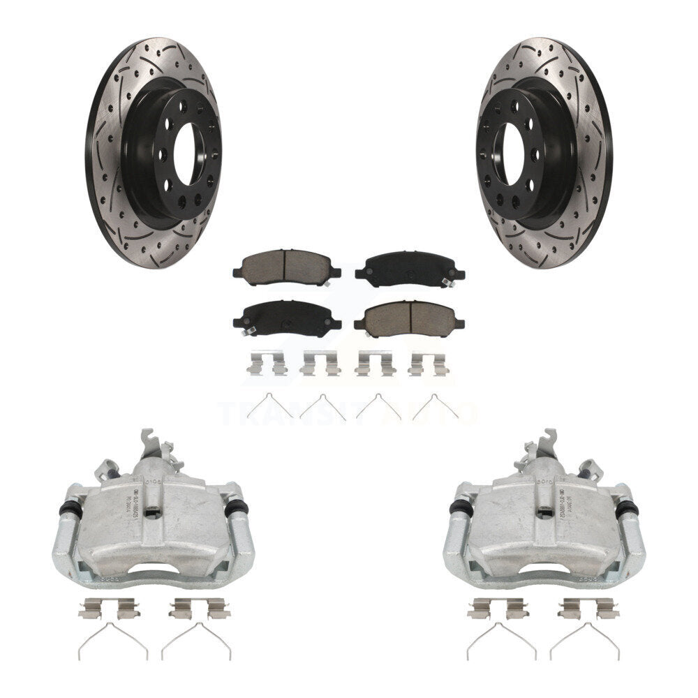 Transit Auto KCD-100535C Disc Brake Kit for 2013-2016 Dodge Dart - Rear product image