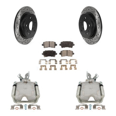 Transit Auto KCD-100535P Disc Brake Kit for 2011-2017 Buick LaCrosse, Buick Regal - Rear product image