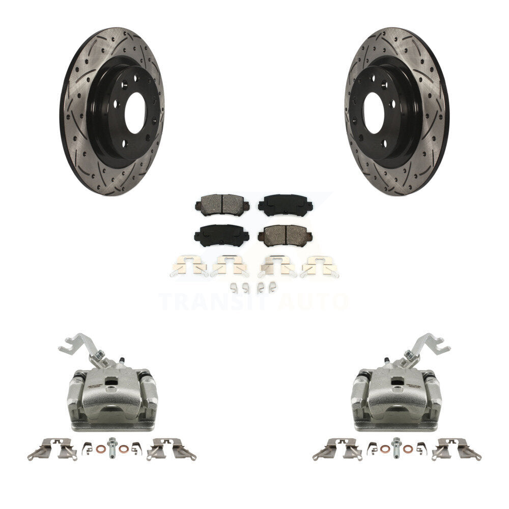 Transit Auto KCD-100535S Disc Brake Kit for 2016-2018 Mazda CX-3 - Rear product image