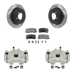 Transit Auto KCD-100535T Disc Brake Kit for 2007-2017 Jeep Compass, Mitsubishi Lancer, Mitsubishi Outlander & more - Rear product image
