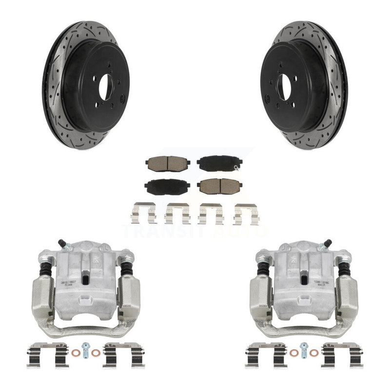 Transit Auto KCD-100536C Disc Brake Kit for 2010-2014 Subaru Legacy, Subaru Outback - Rear product image