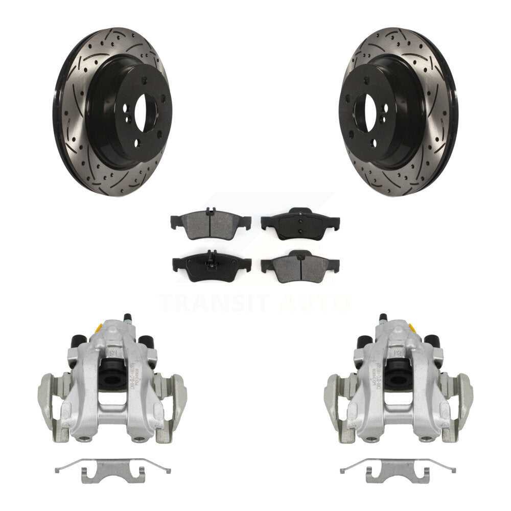 Transit Auto KCD-100536S Disc Brake Kit for 2003-2011 Mercedes-Benz E550, Mercedes-Benz CLS550, Mercedes-Benz E350 & more - Rear product image